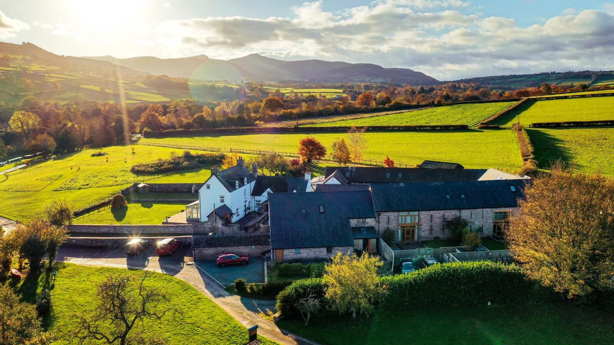 Ty Newydd B&B Brecon Eksteriør billede
